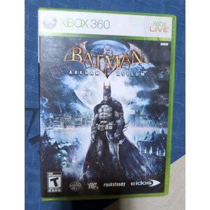 Batman: Arkham Asylum (Microsoft Xbox 360, 2010) Complete & TESTED
